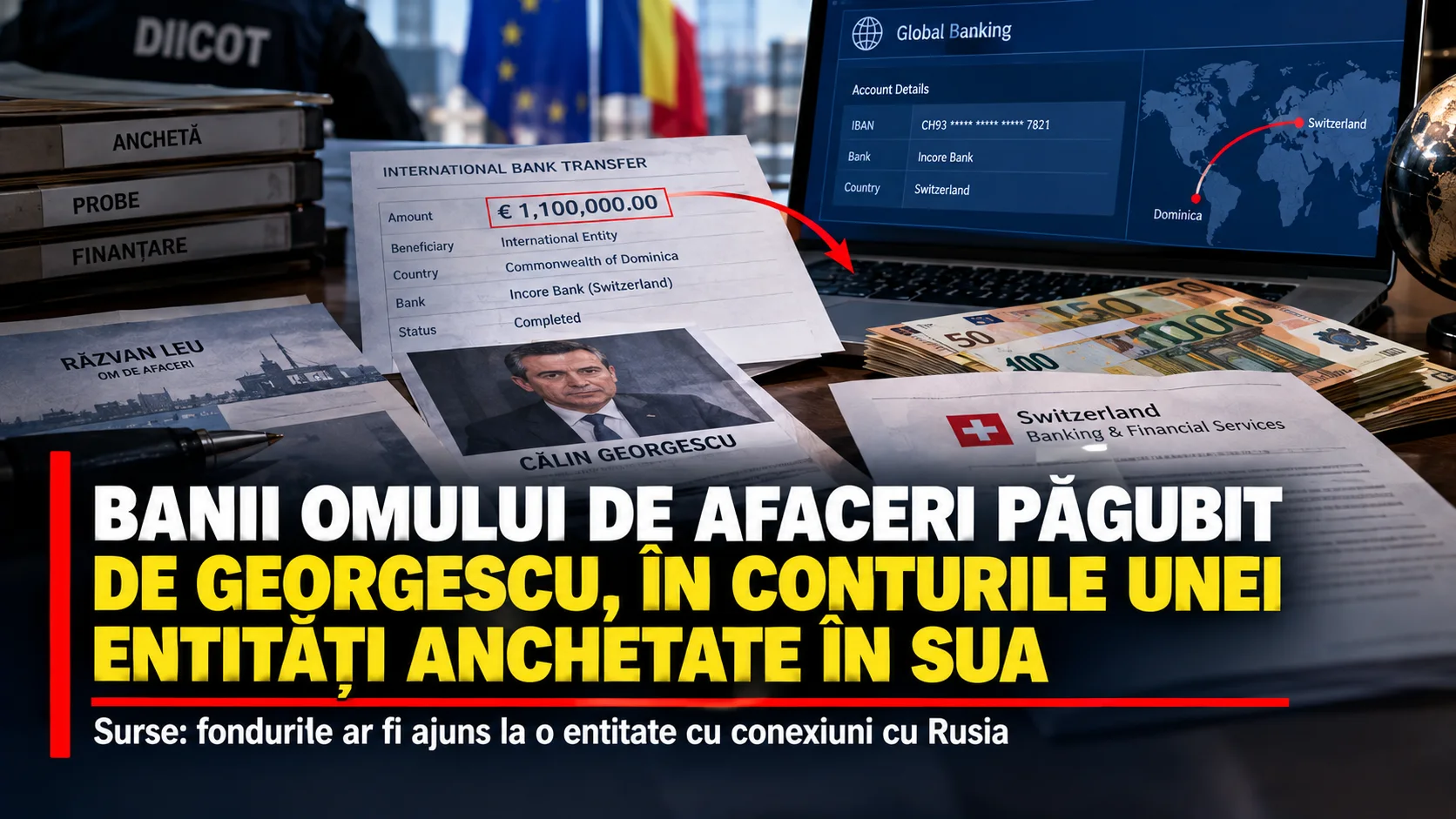Dosarul Călin Georgescu: unde ar fi ajuns banii omului de afaceri și ce legături au identificat anchetatorii