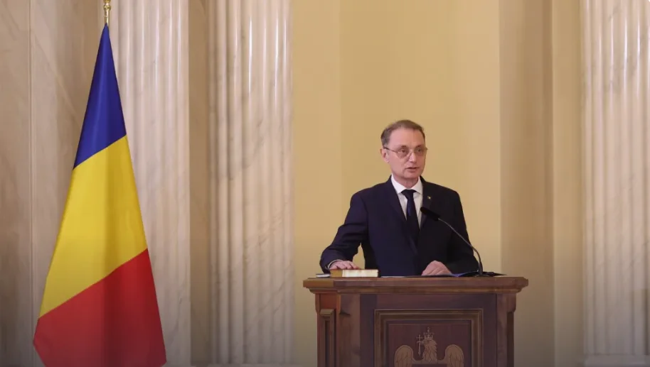 Luca Niculescu, primul discurs ca premier: „Rezultatul îl aveți în fața dumneavoastră”